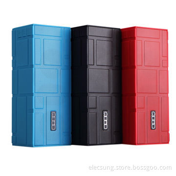 Portable Stereo Bluetooth Speaker, Mondrian Style Design, CSR 4.0, Crystal Box on Option